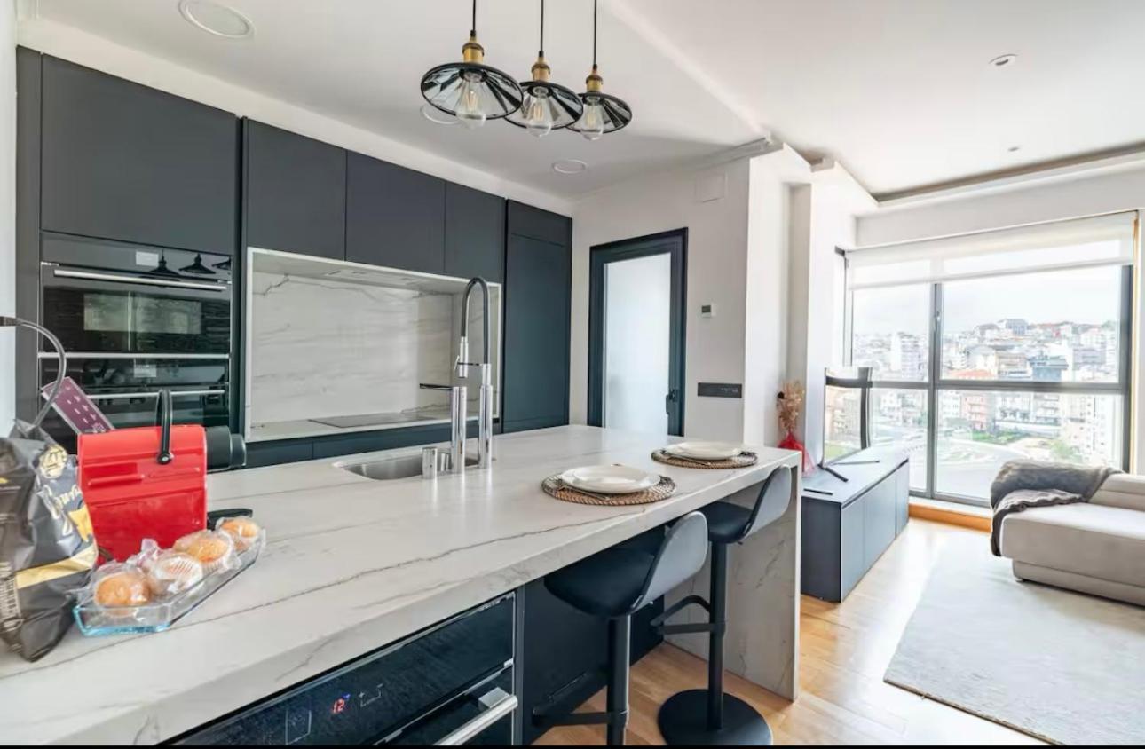 Apartamento Centrico Y Moderno Con Vistas A La Ria Vigo Zewnętrze zdjęcie